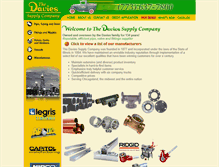 Tablet Screenshot of daviessupply.com